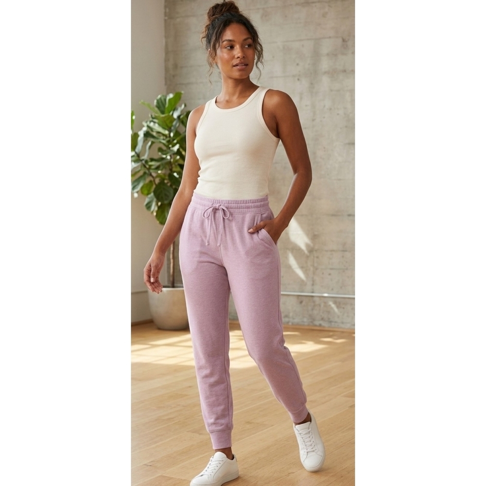 Serra Tie waist Joggers Light Pink Size M